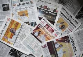 jornais e notícias sobre o Papa