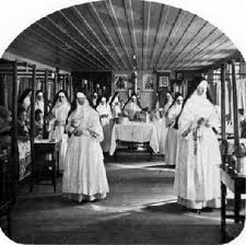freiras no Hôtel-Dieu Canadá