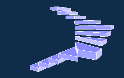 Escada Visão em perpectiva